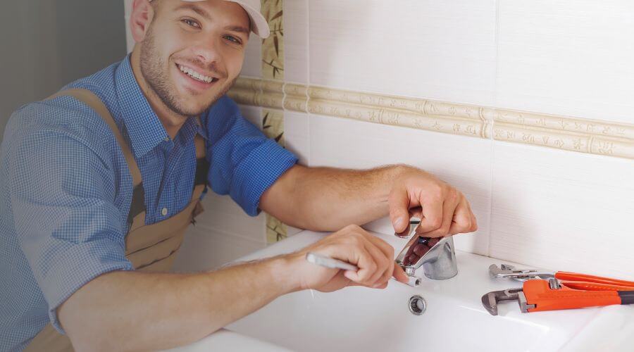 Faucet cartridge replacement in Brinklow, MD